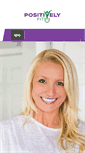 Mobile Screenshot of positivelyfitu.com
